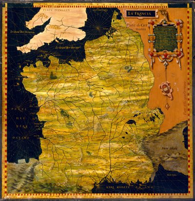 France by Stefano Bonsignori 1589
